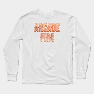 arcade Text vintage Long Sleeve T-Shirt